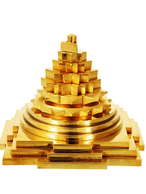 Shree Yantra Original Brass for Home Pooja Health Wealth and Prosperity