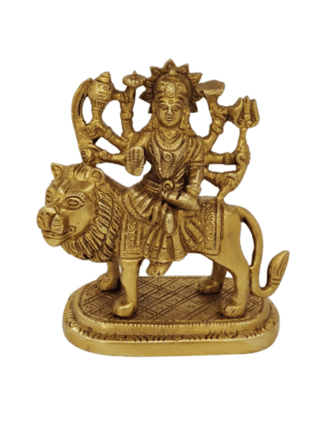 Brass MAA Durga Idol