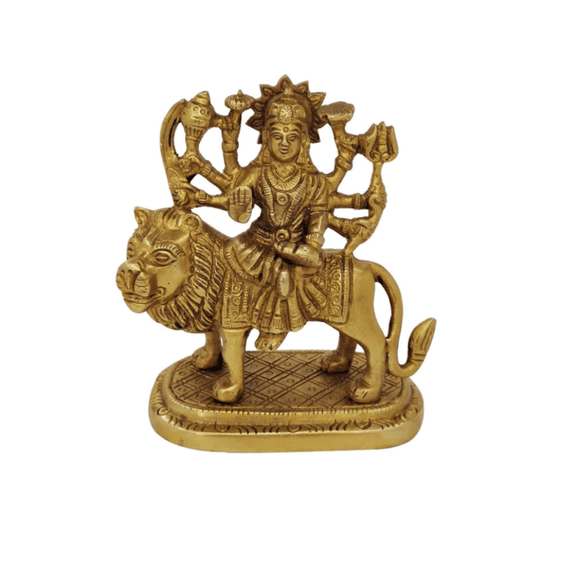 Brass MAA Durga Idol
