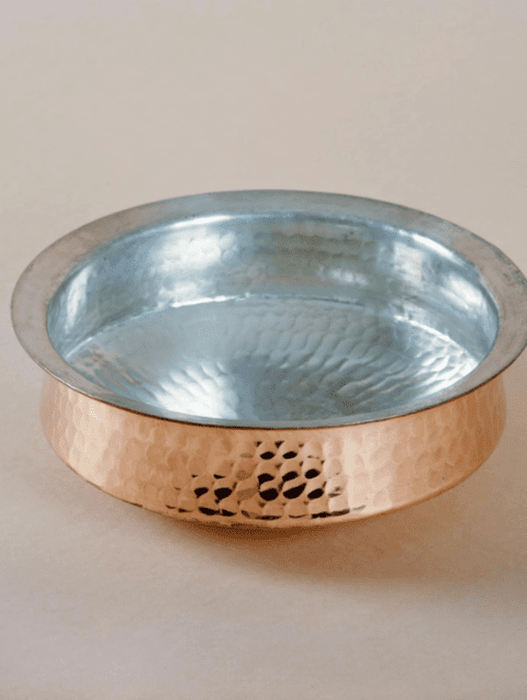 Copper Lagan with Kalai