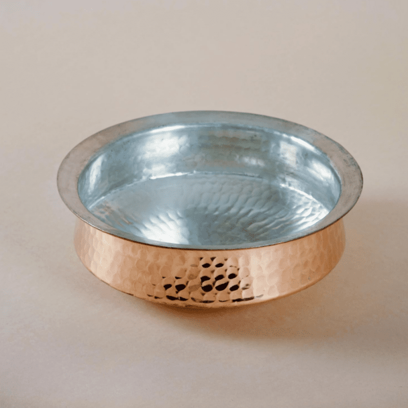 Copper Lagan with Kalai