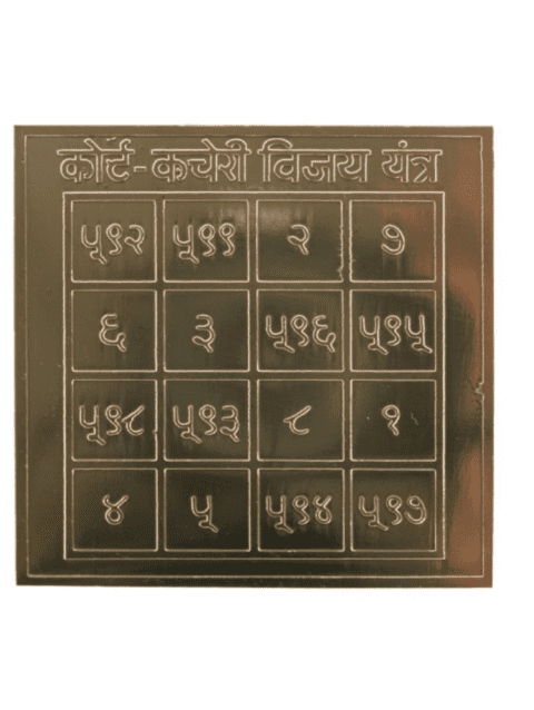 KOT Kacheri Vijay Copper Yantra Living Room Vastu