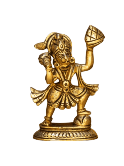Pure Brass Hanuman Ji Murti