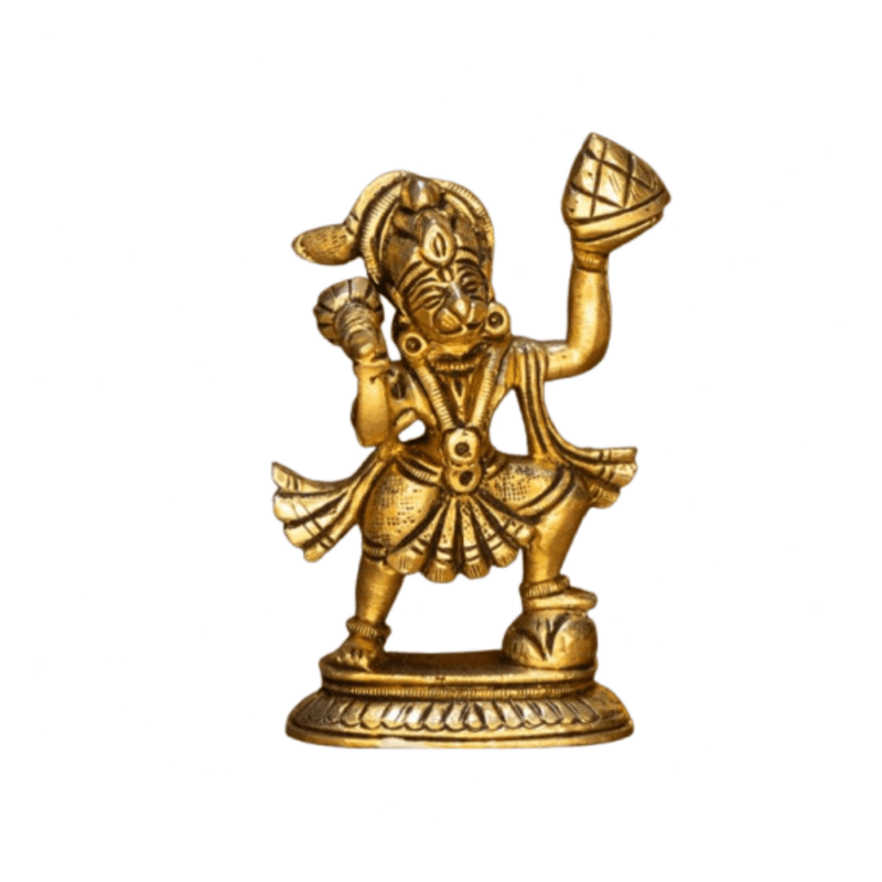 Pure Brass Hanuman Ji Murti