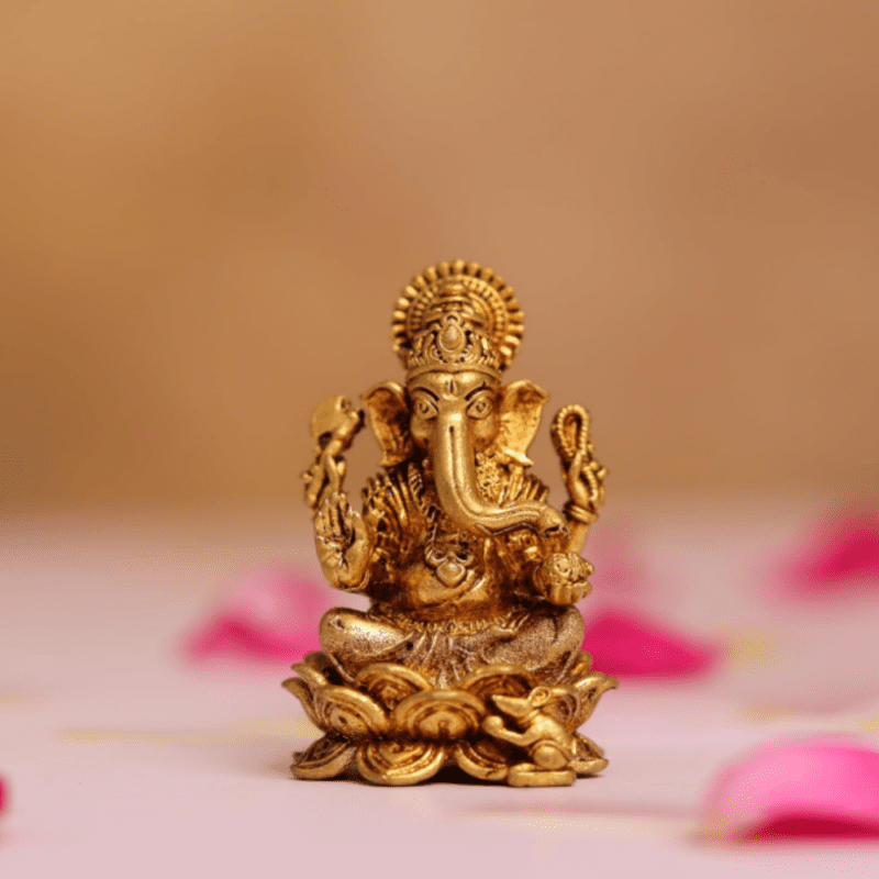 Pure Brass Lord Ganesha