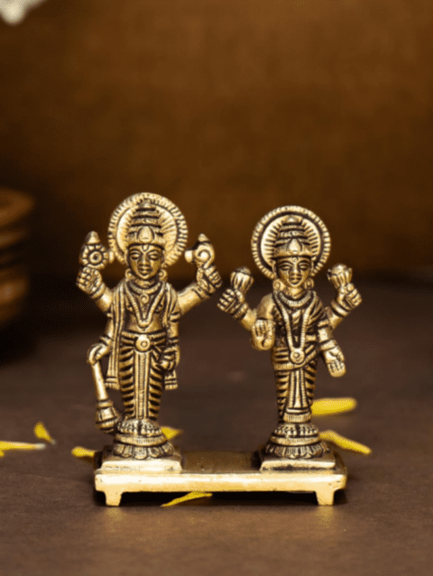 Shri Lakshmi Nararayn with Joint Base Idol