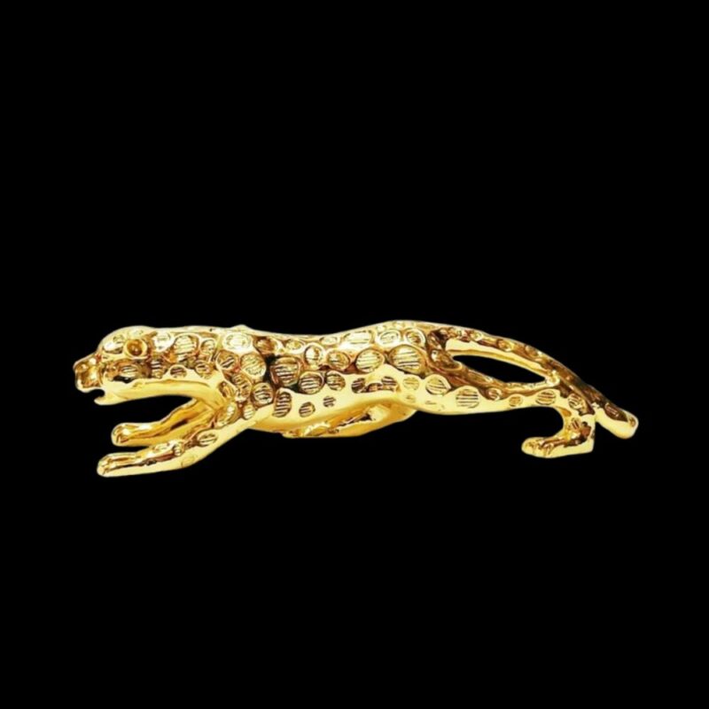 Metal Leopard Car Dashboard