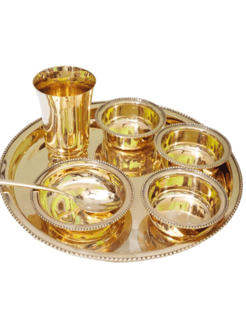 Brass Thali - Set