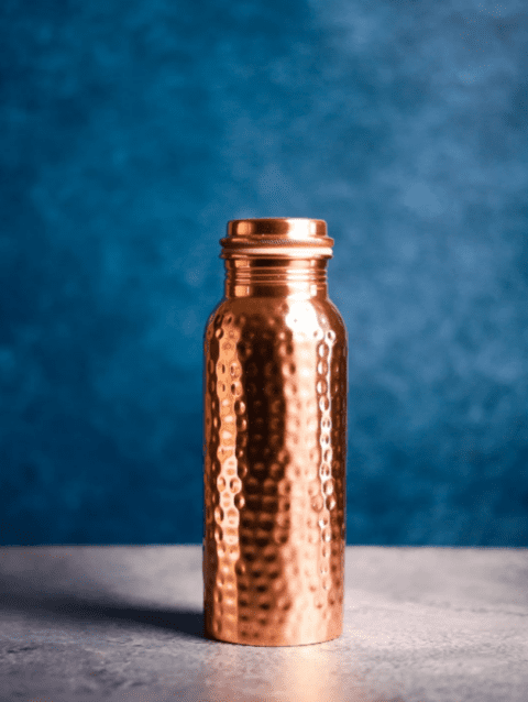 Hammered Copper Bottle