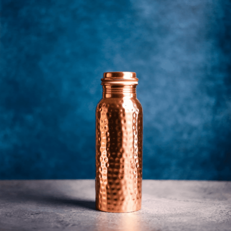 Hammered Copper Bottle