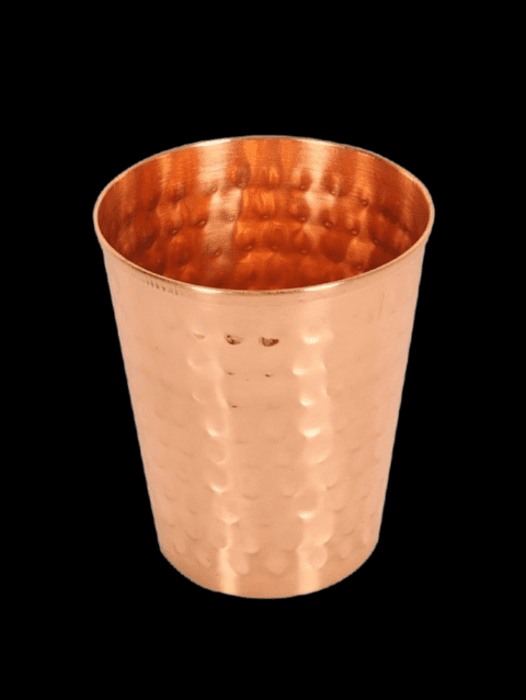 Copper Drinking Serving Water Glasses