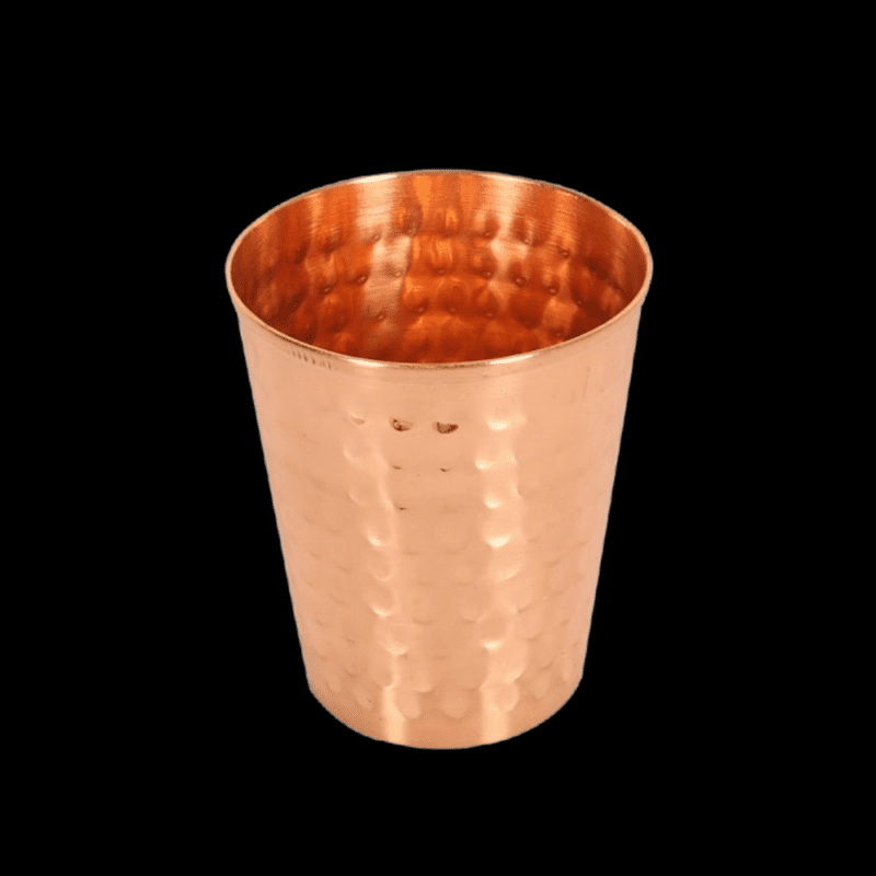 Copper Drinking Serving Water Glasses