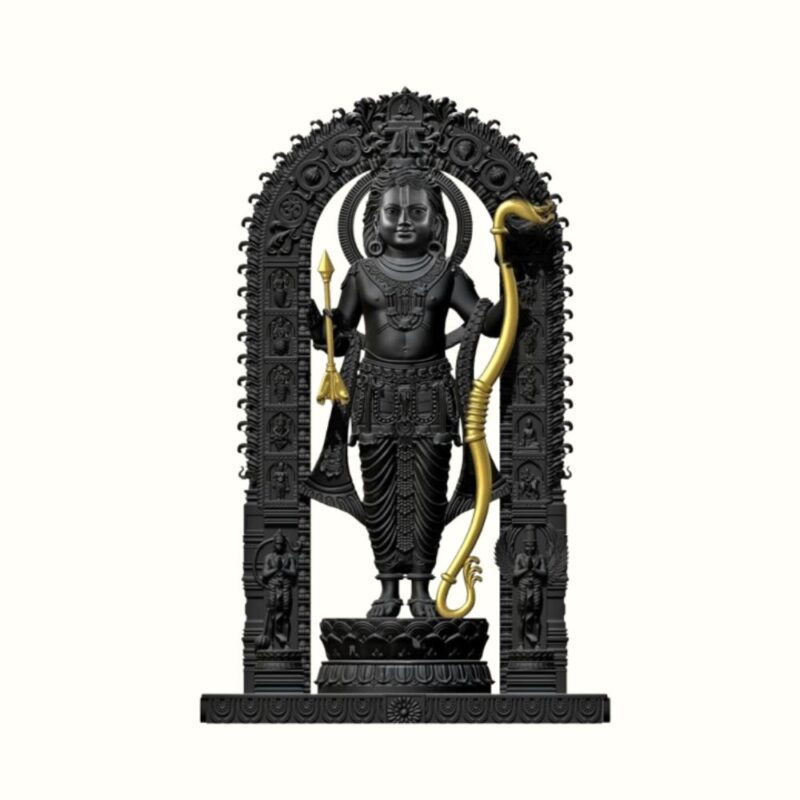 Ram Lalla Idol Car Dashboard